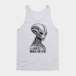 I Used to Believe. Alien Design Tank Top